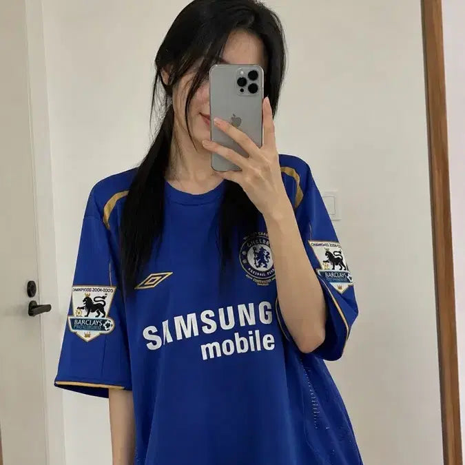 [BUNJANG] Chelsea 2005-2006 Centennial Home Jersey - Size L / 첼시 100주년 05-06 시즌 홈 유니폼 판매