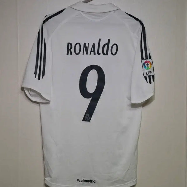 [BUNJANG] Real Madrid 2005-2006 Ronaldo Authentic Jersey (Size S) / 정품)레알 마드리드 05 06 호나우두 유니폼