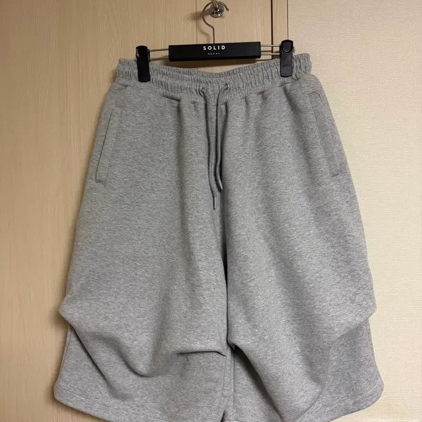 [BUNJANG] Nonode Scuba Shorts Grey / 논노드 스쿠바 쇼츠 그레이 반바지
