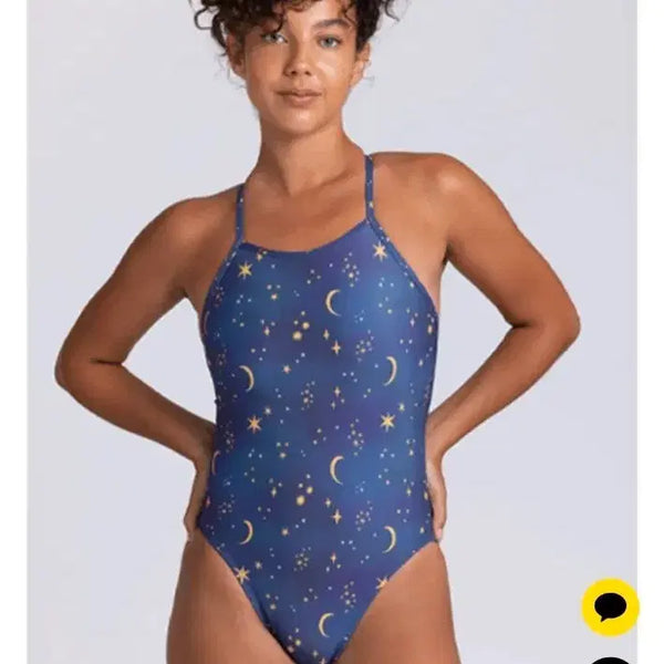[BUNJANG] JOLYN Stargazer Print Gavin Tieback One-Piece Swimsuit / JOLYN 수영복 스타게이저 프린트