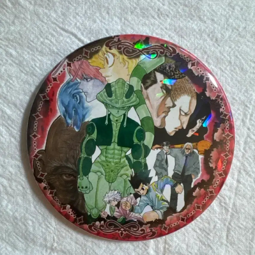 [BUNJANG] Hunter x Hunter Chimera Ant Arc Limited Edition Original Art Can Badge / 헌터헌터 키메라앤트 점프샵 원화 캔뱃지 레어