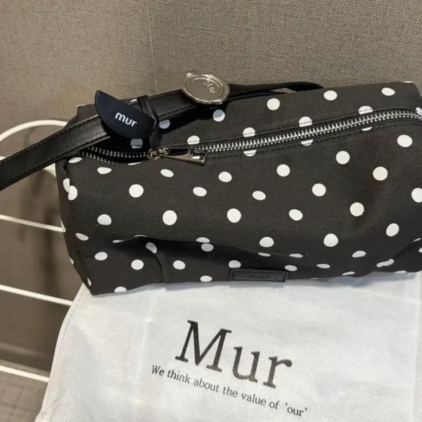 [BUNJANG] Mure Dot Bento Bag Black / 무르 Dot Bento Bag (블랙)