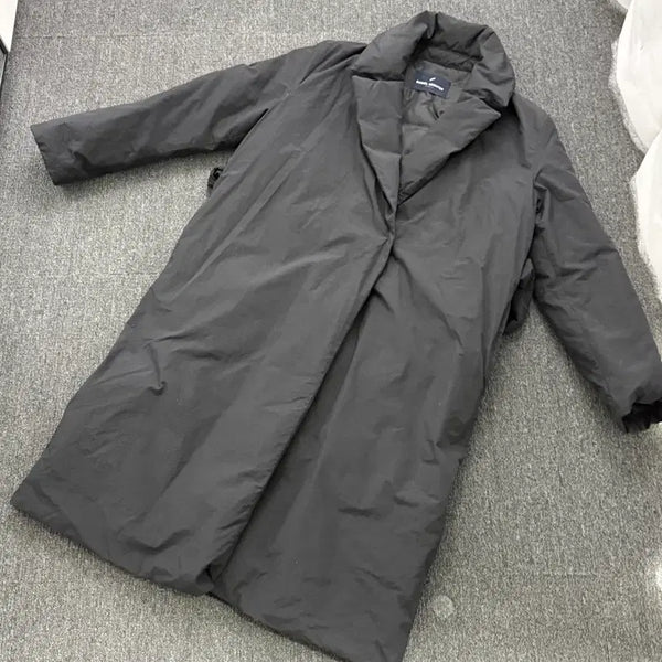 [BUNJANG] Daniel Hechter Belted Waterproof Long Goose Down Padding Coat / 다니엘에스떼 벨티드 구스다운 패딩 코트 (방수)