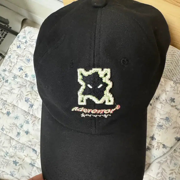 [BUNJANG] Adererror 20SS Black Cap / 아더에러 ADERERROR 20SS 블랙 캡 볼캡 20ASSCA02BK1