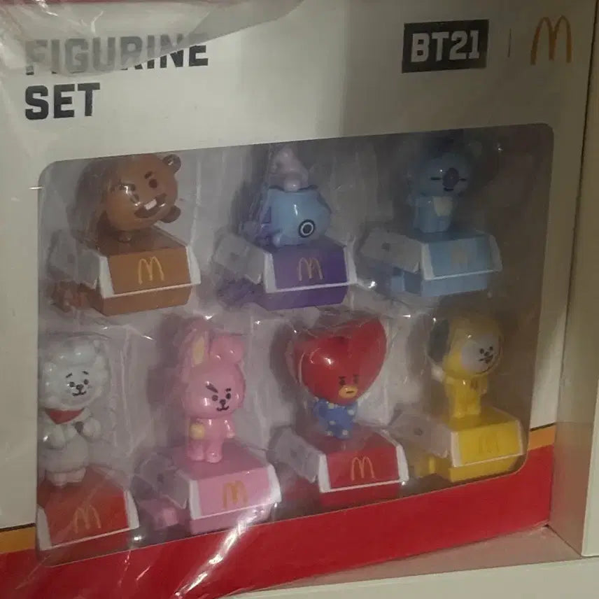 [BUNJANG] BTS BT21 x McDonald's Limited Edition Collector's Kit Full Set (7 Types, Sealed) / BTS BT21 x 맥도날드 한정판 컬렉터키트 7종 풀세트(미개봉)