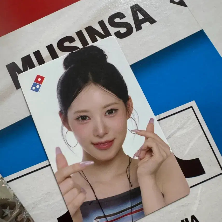 [BUNJANG] Domino's Pizza Renees Live Photocard / 도미노피자 리센느 리브 포토카드