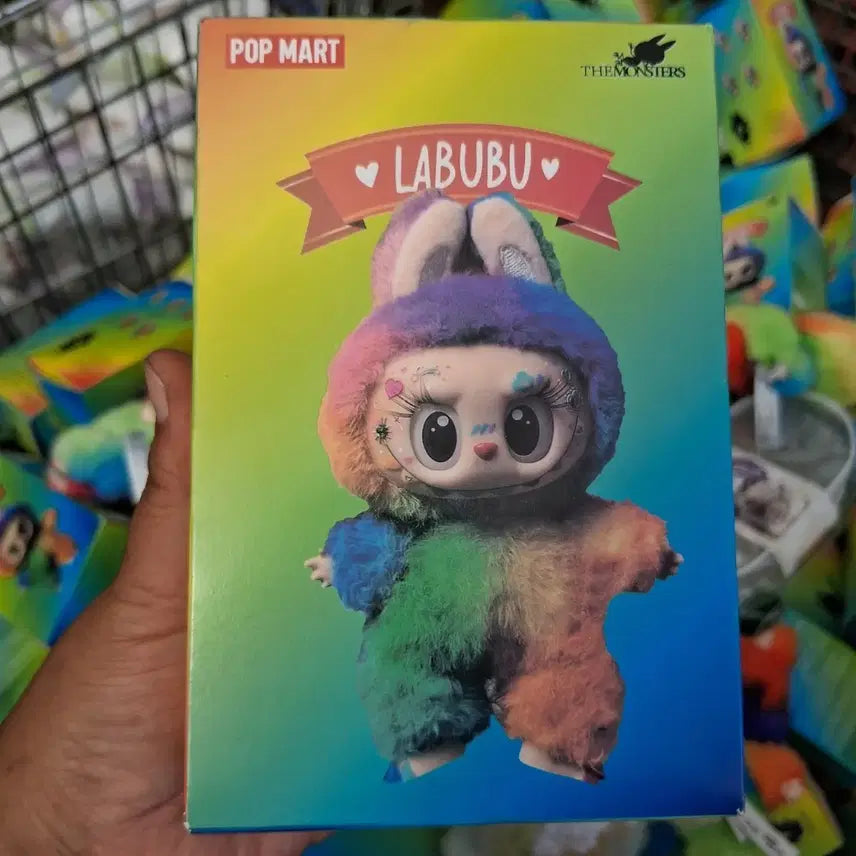 [BUNJANG] POP MART LABUBU Rainbow Edition Figure / POP MART LABUBU 무지개 에디션 피규어