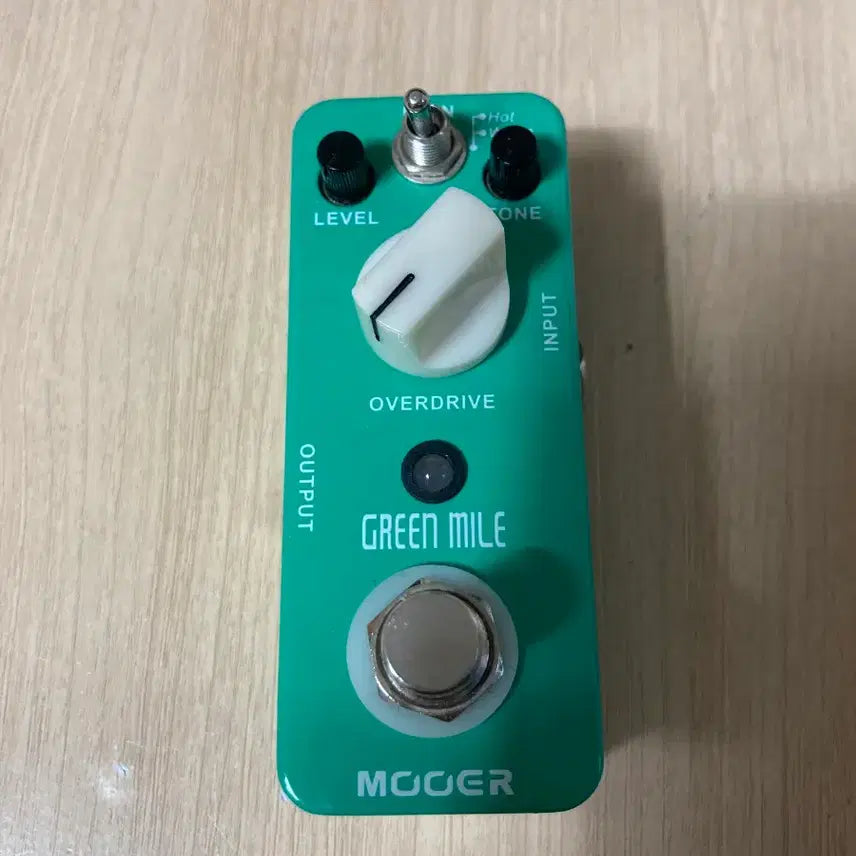 [BUNJANG] Mooer Green Mile Overdrive Effect Pedal / 무어 그린마일 드라이브 이펙터 페달