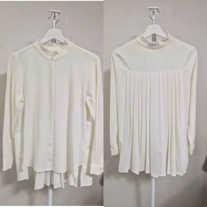 [BUNJANG] Pleated Blouse / 플리츠 블라우스