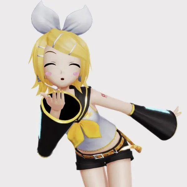 [BUNJANG] Kagamine Rin Full Cosplay Set (Glossy) / 현물, 급전) 카가미네 린 코스프레 풀셋 유광