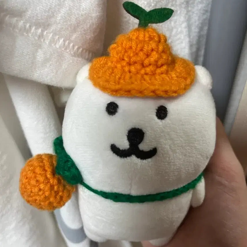 [BUNJANG] Nongdamgom Jeju Hallabong Orange Plush / 농담곰인형 제주도 한라봉 귤