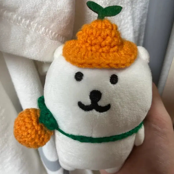 [BUNJANG] Nongdamgom Jeju Hallabong Orange Plush / 농담곰인형 제주도 한라봉 귤