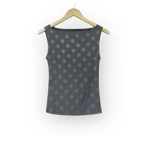 [BUNJANG] Green See Dot Sleeveless Summer Top / 에이블리 지그재그 그린씨 도트 나시 민소매 땡땡이 슬리브리스 여름옷