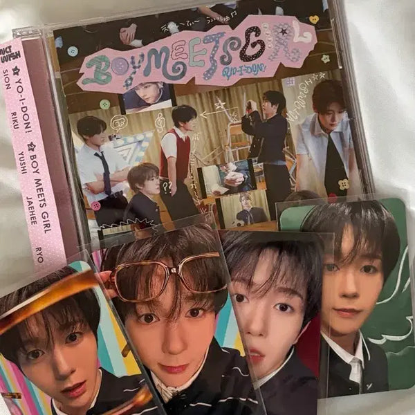[BUNJANG] NCT WISH Japan BOMITGIRL Gakuran Set Bundle Set / 엔시티위시 일본 보밋걸 료 가쿠란 세트 단체반 무모샵 양도