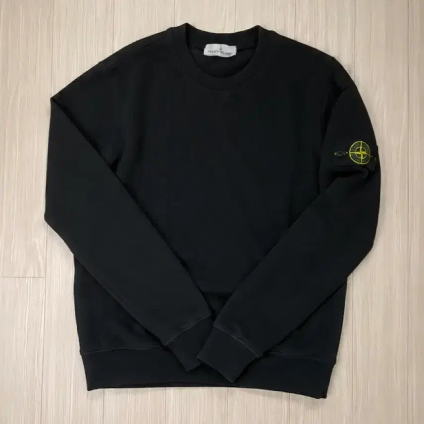 [BUNJANG] Stone Island Sweatshirt L Black / [L]스톤아일랜드 맨투맨