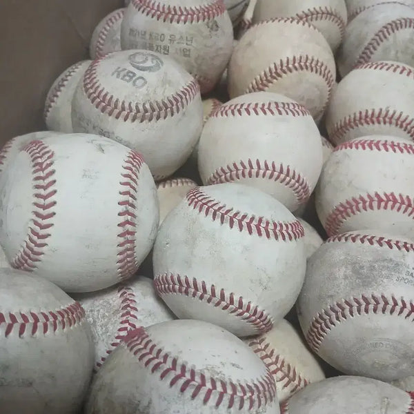 [BUNJANG] Used Baseball Balls (60 pcs) / 중고야구공 60개