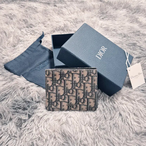[BUNJANG] Dior Oblique Bifold Wallet / [ A+급 / 정품 ] 디올 오블리크 반지갑