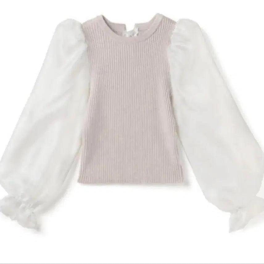 [BUNJANG] GRL Back Ribbon Knit Top / grl 백리본 니트탑