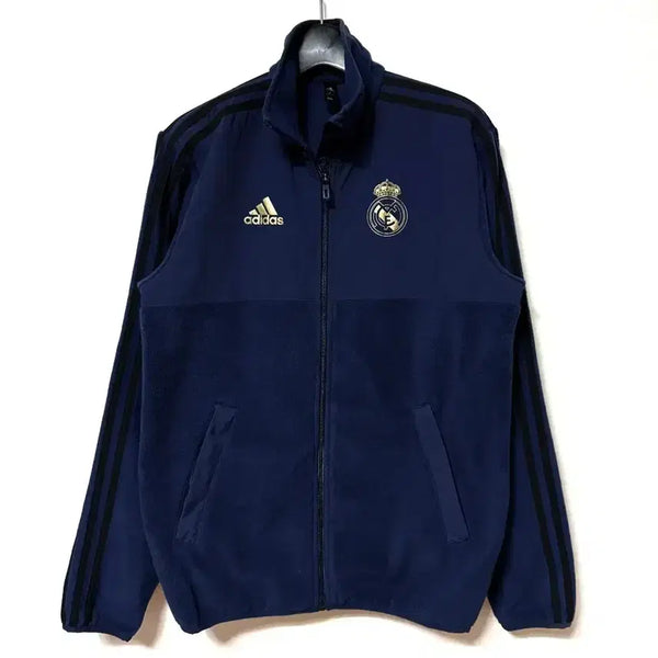 [BUNJANG] Adidas Real Madrid 3-Stripes Fleece Jacket / [S,90]아디다스 레알마드리드 삼선 후리스 자켓