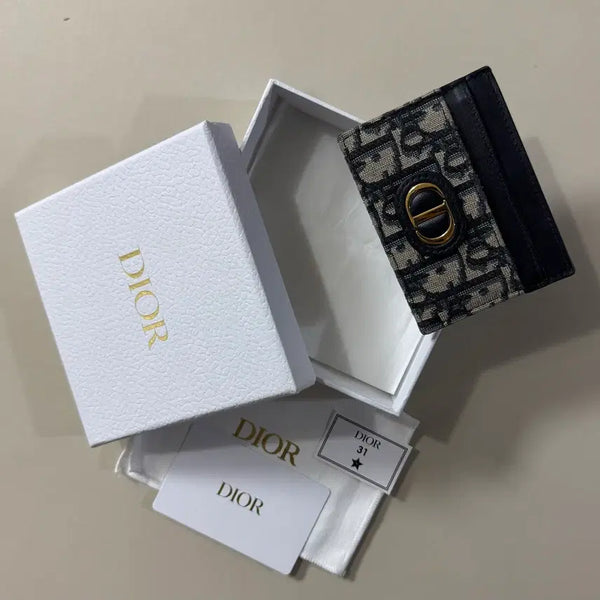 [BUNJANG] Dior Oblique Montaigne Card Holder / [정품/당일출고]디올 오블리크 몽테인 카드지갑