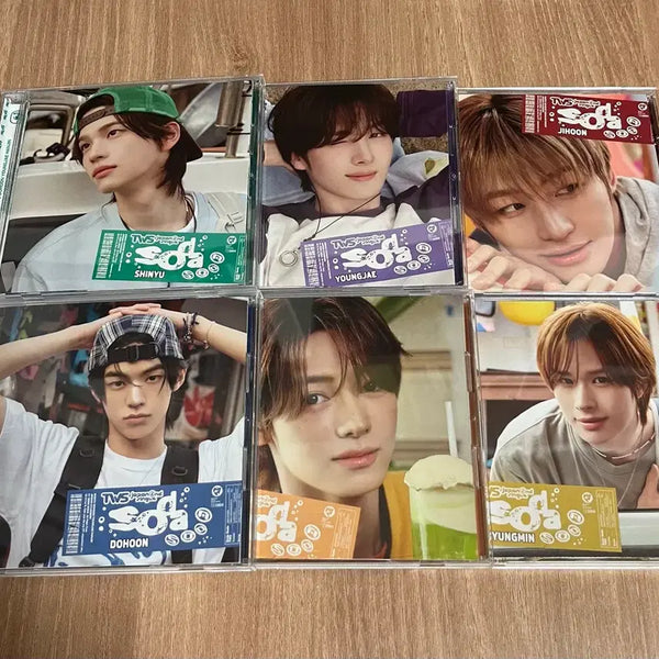 [BUNJANG] TWS Soda Soda Japan Limited Edition Album Bundle Set (Unsealed) / 투어스 TWS 소다소다 일본 개인반 개봉 앨범 일괄 양도