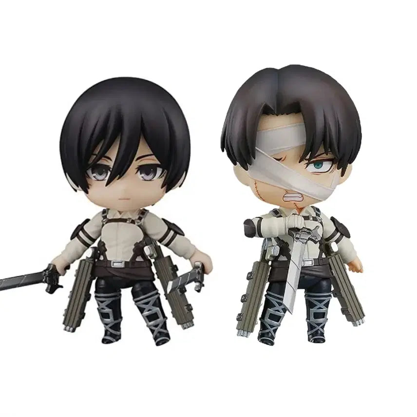 [BUNJANG] Attack on Titan Final Season Mikasa Ackerman & Levi Ackerman Nendoroid Bundle Set / 일괄) 진격의 거인 파이널 미카사, 파이널 리바이 넨도