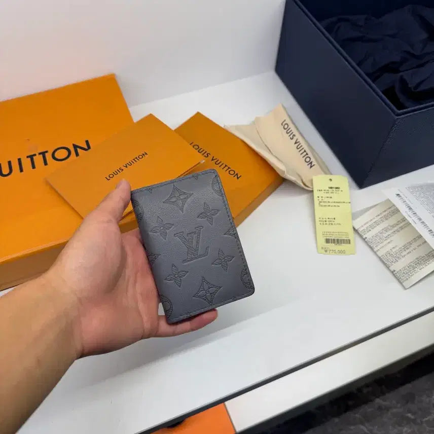 [BUNJANG] Louis Vuitton Monogram Shadow Organizer Grey / 루이비통 모노그램 쉐도우 오거나이저 그레이