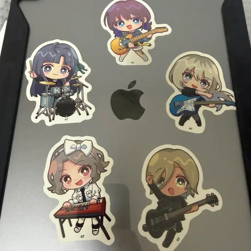 [BUNJANG] Bandori! Girls Band Party! SD Stickers (Nina, Momoka, Subaru, Rupa, Tomo) 5-Piece Set / 걸즈 밴드 크라이 SD 스티커 (니나, 모모카, 스바루, 루파. 토모 5종세트)