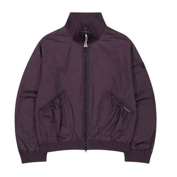 [BUNJANG] KOSEIO Dusty Bomber Jacket 2 Purple / 코이세이오 더스티 봄버 자켓 2 퍼플