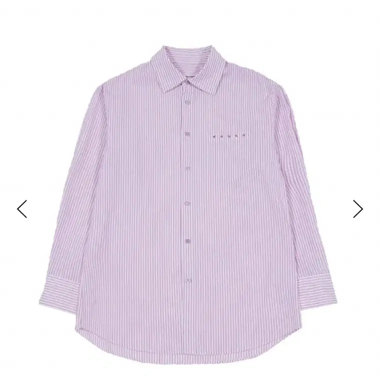 [BUNJANG] The Museum Visitor Striped Shirt (Small) / 더뮤지엄비지터 스트라이프 셔츠 새상품