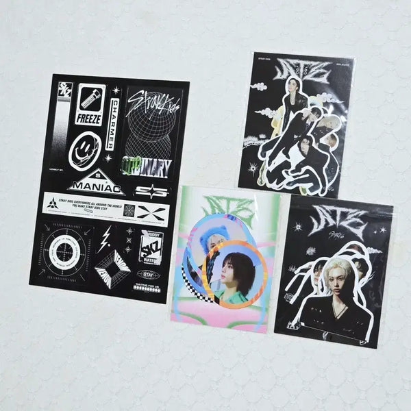 [BUNJANG] Stray Kids ATE Lucky Draw Sticker Pack Set / 스트레이키즈 초도한정 스티커팩 세트