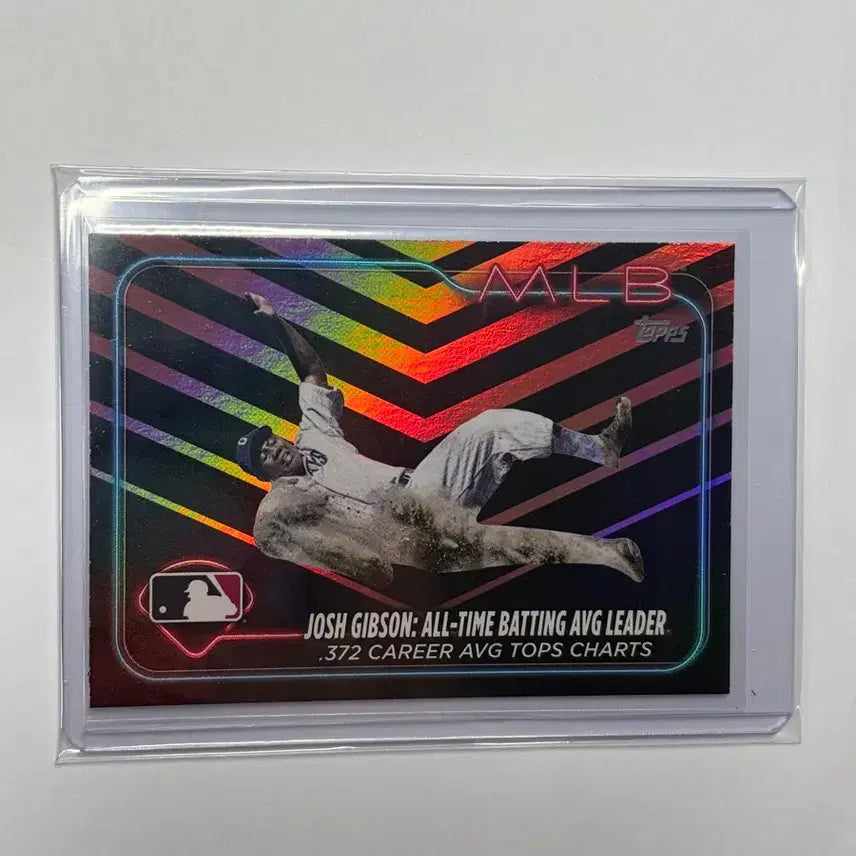[BUNJANG] 2024 Topps Update Josh Gibson Baseball Card Parallel / 2024 탑스 업데이트 조쉬 깁슨 첫 카드 패럴렐 MLB 야구카드