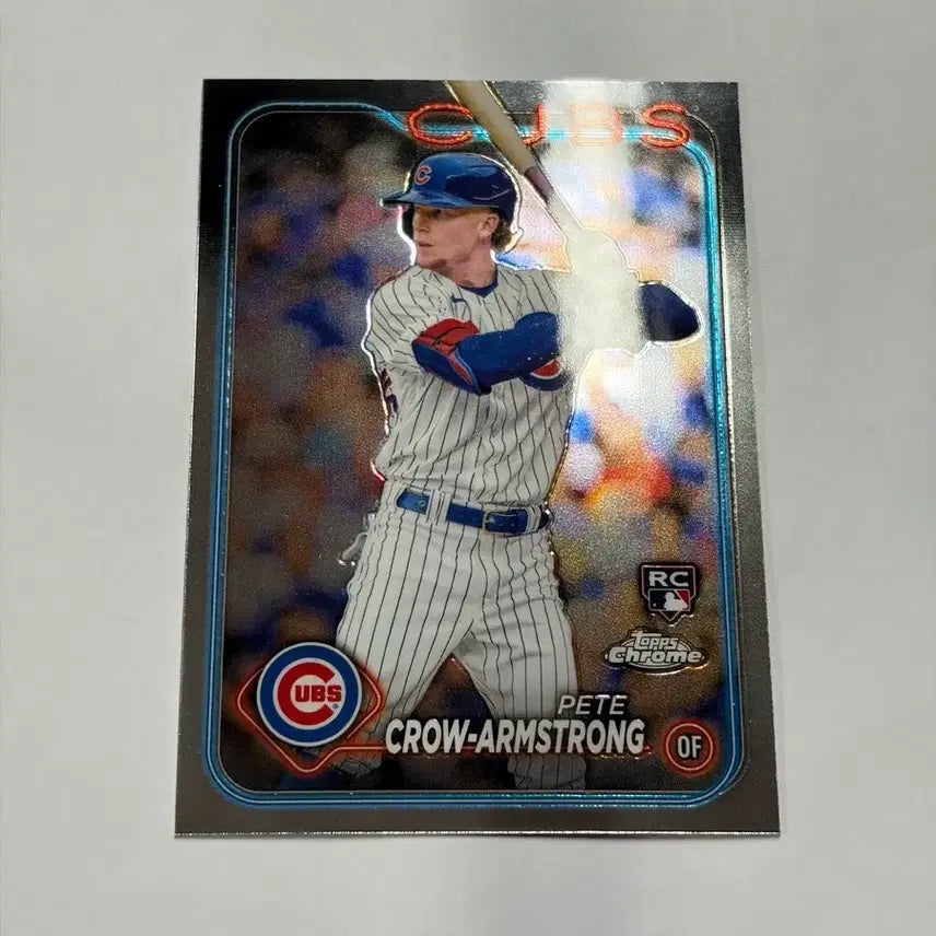 [BUNJANG] 2024 Topps Chrome Pete Crow-Armstrong Rookie Card MVP / 2024 탑스크롬 피트 크로우 암스트롱 루키 카드 MVP