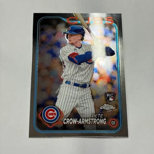 [BUNJANG] 2024 Topps Chrome Pete Crow-Armstrong Rookie Card MVP / 2024 탑스크롬 피트 크로우 암스트롱 루키 카드 MVP