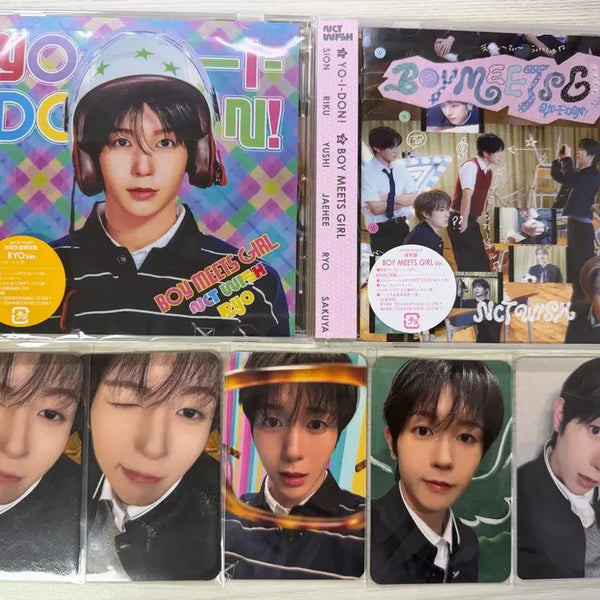 [BUNJANG] NCT WISH YOSHI Don't Wake Up Ryosuke Photocard Bundle Set (Tower Records) / 일괄)엔시티 위시 보밋걸 요이돈 료 포카 개인반 단체반 타워레코드