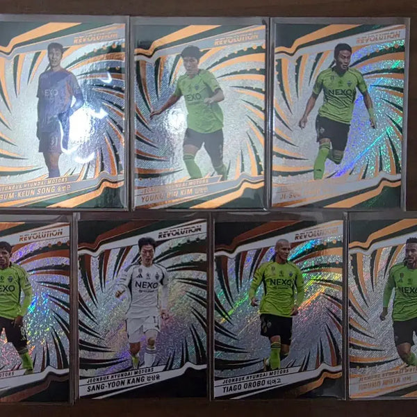 [BUNJANG] 2026 Panini Revolution K League Soccer Cards Jeonbuk Veterans Base Full Set / 2026 파니니 레볼루션 K리그 축구카드 전북 (베테랑 베이스 풀세트)