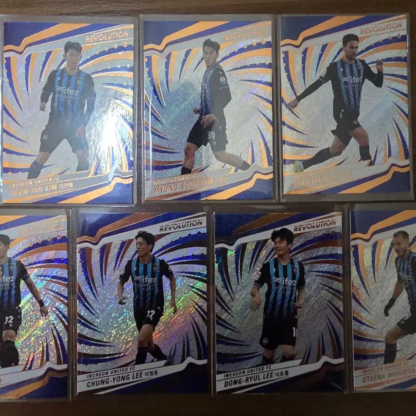[BUNJANG] 2026 Panini Revolution K League Soccer Cards Incheon (Veteran Base Full Set) / 2026 파니니 레볼루션 K리그 축구카드 인천 (베테랑 베이스 풀세트)