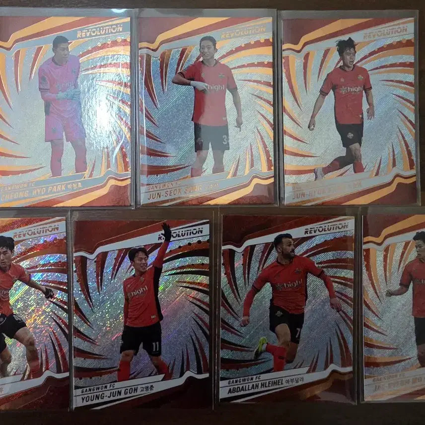 [BUNJANG] 2026 Panini Revolution K League Soccer Card Gangwon FC Veteran Base Full Set / 2026 파니니 레볼루션 K리그 축구카드 강원 (베테랑 베이스 풀세트)