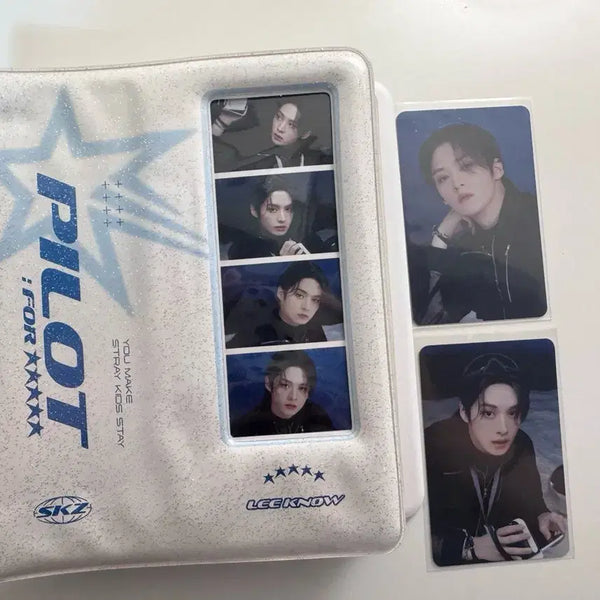 [BUNJANG] Stray Kids Lee Know Photocard & Collect Book Set / 리노 콜렉트북&포토카드
