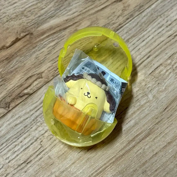 [BUNJANG] Sanrio Pompompurin Valentine Chocolate Doll Figure Gacha / 산리오 발렌타인 초콜릿돌 피규어 가챠 폼폼푸린