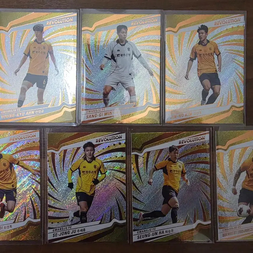 [BUNJANG] Panini Revolution K League Soccer Card Gwangju Veterans Base Full Set / 2026 파니니 레볼루션 K리그 축구카드 광주 (베테랑 베이스 풀세트)