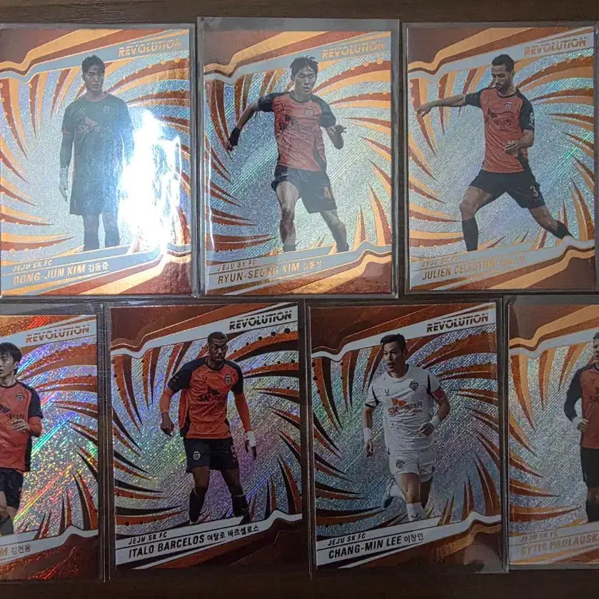 [BUNJANG] 2026 Panini Revolution K League Soccer Card Jeju SK (Veteran Base Full Set) / 2026 파니니 레볼루션 K리그 축구카드 제주SK (베테랑 베이스 풀세트)
