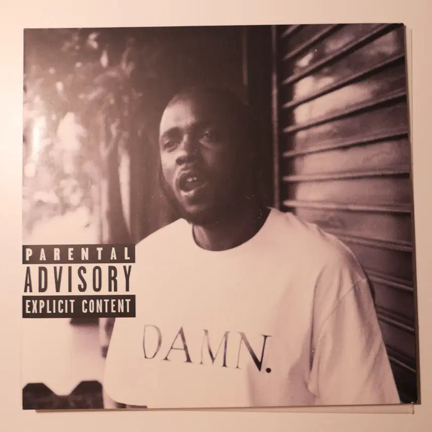 [BUNJANG] Kendrick Lamar - DAMN. Collector's Edition LP (2018 US Limited Edition Numbered Clear Vinyl) / [LP] 켄드릭 라마 - Damn Collectors Edition (2018 미국 한정반 넘버링, 클리어바이닐)