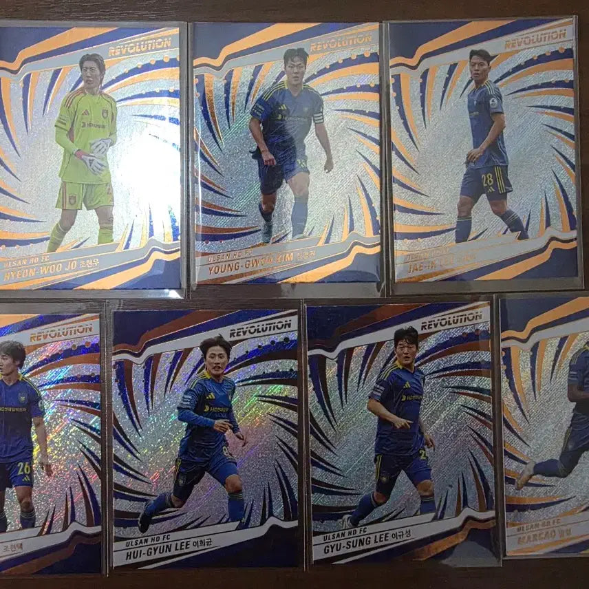 [BUNJANG] 2026 Panini Revolution K League Soccer Card Ulsan HD Veteran Base Full Set / 2026 파니니 레볼루션 K리그 축구카드 울산HD (베테랑 베이스 풀세트)
