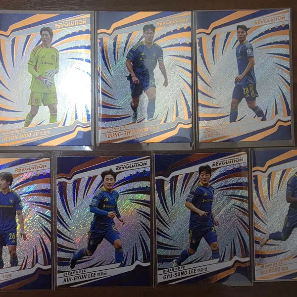 [BUNJANG] 2026 Panini Revolution K League Soccer Card Ulsan HD Veteran Base Full Set / 2026 파니니 레볼루션 K리그 축구카드 울산HD (베테랑 베이스 풀세트)