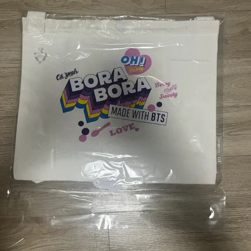 [BUNJANG] BTS Baskin Robbins Collaboration Eco Bag / 방탄소년단 배라 콜라보 에코백