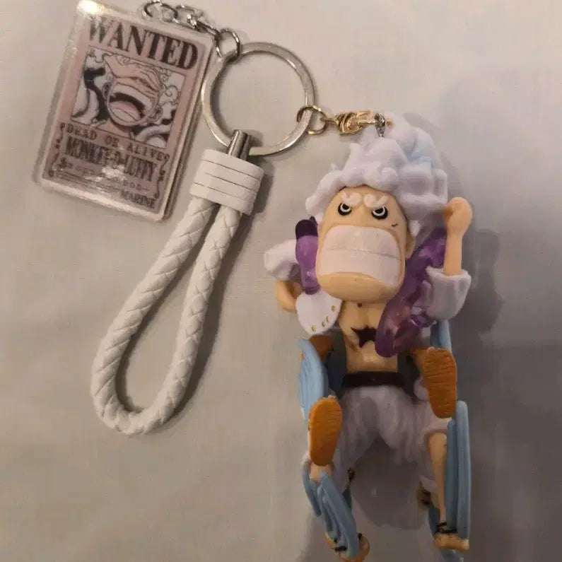[BUNJANG] One Piece Luffy Nika Figure Keychain 10cm / 원피스 니카루피 피규어 키링 10cm (새상품)