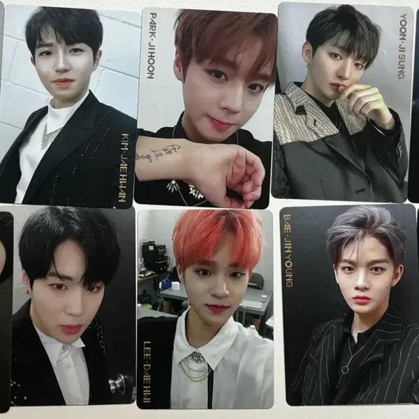 [BUNJANG] Wanna One Night Version Bundle Set Photocard (Park Jihoon) / 워너원 나잇 버전 포카 일괄 (박지훈)