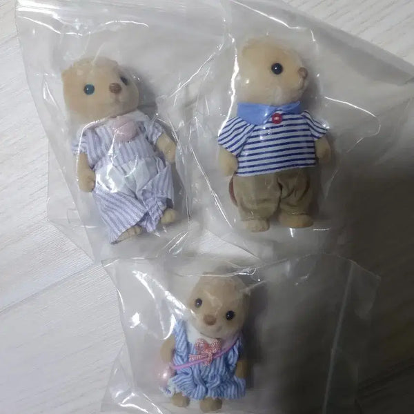 [BUNJANG] Sylvanian Families Sea Otter Family Bundle Set / 실바니안 해달(일괄)
