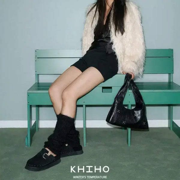 [BUNJANG] Rio La Studded Bag Black / 기호 리오라 스터드 백 블랙